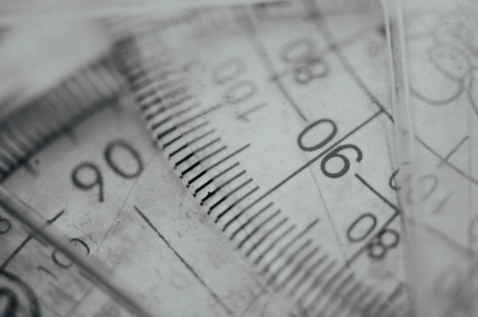 white and black measuring tape